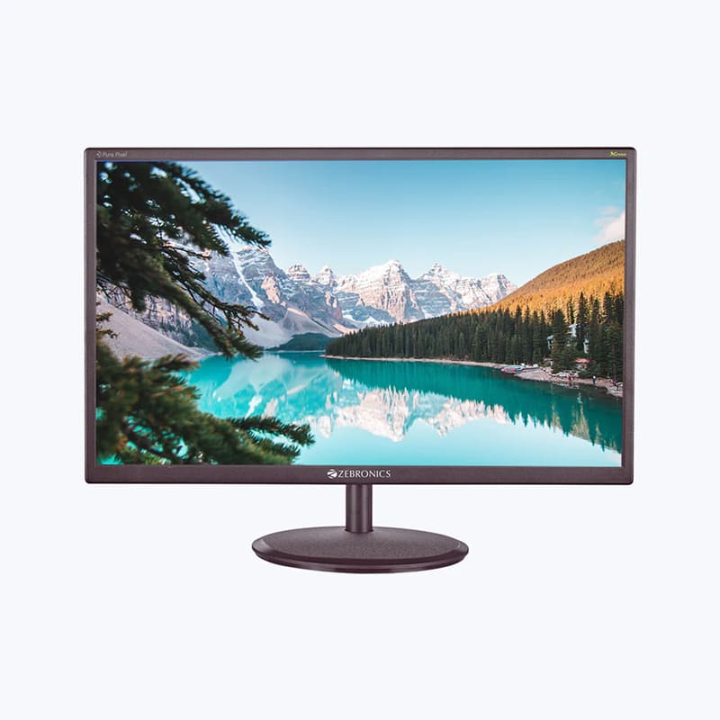 ZEBSTER Zeb V19HD LED (Zebronics) (48.2cm) 19 inch HD LED Backlit VA Panel Monitor 1 Year Warranty